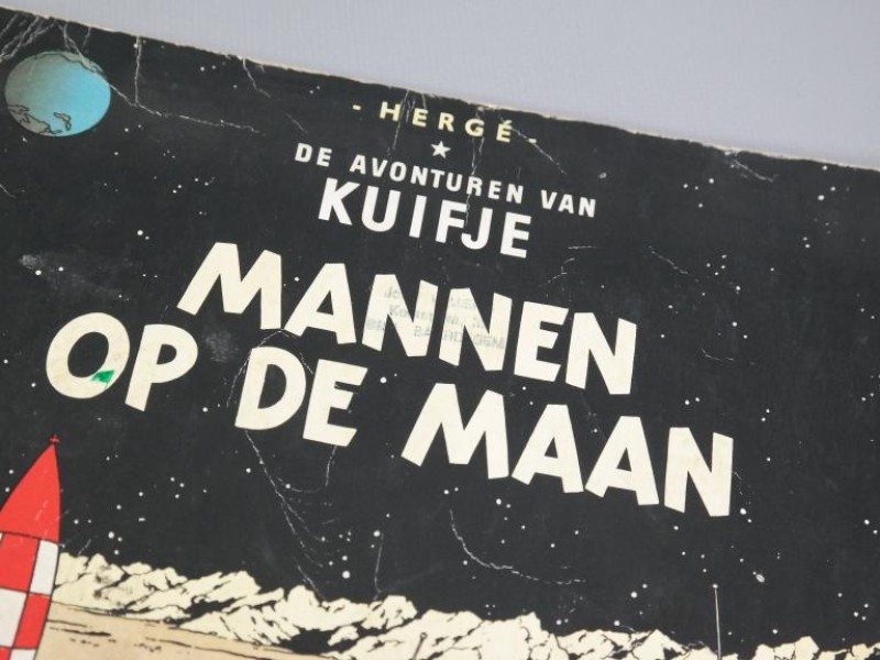 Vintage Kuifje stripboeken - Nederlands