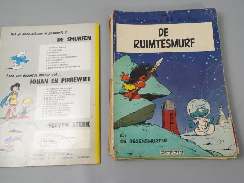 Vintage Smurfen stripboeken - Nederlands