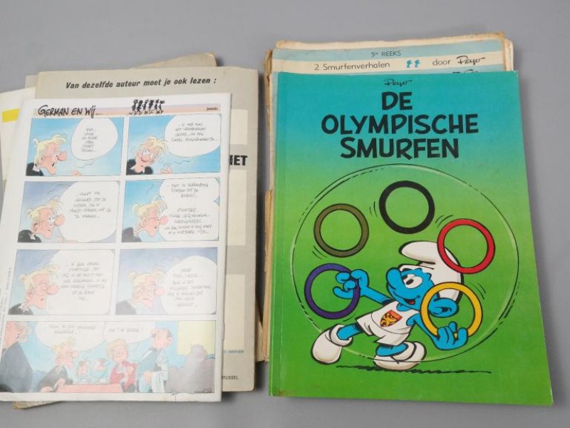 Vintage Smurfen stripboeken - Nederlands