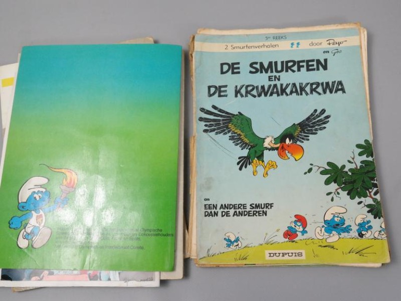 Vintage Smurfen stripboeken - Nederlands