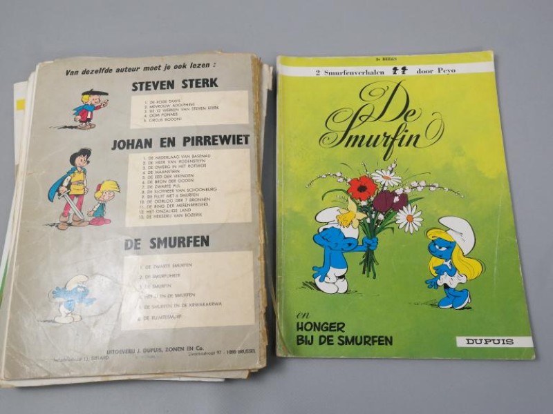 Vintage Smurfen stripboeken - Nederlands