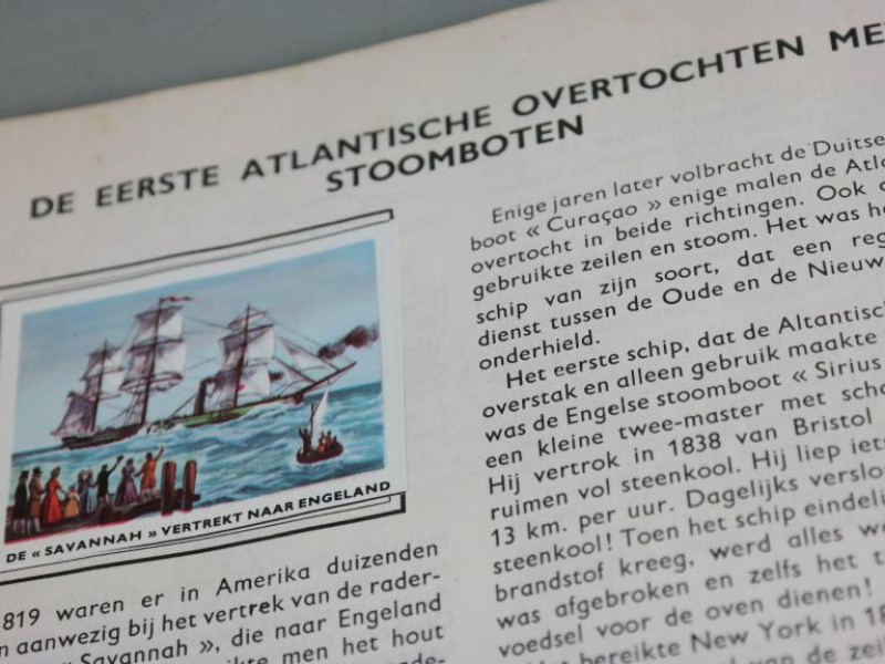 Boek - Encyclopedie in zegels - De schepen