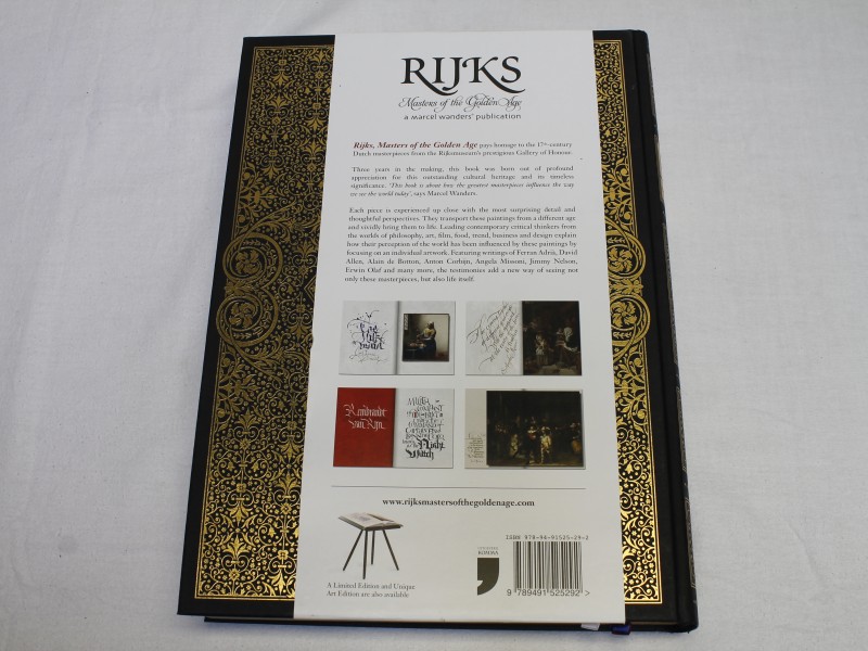 Boek: "Rijks, Masters of the Golden Age" (Art. 861)