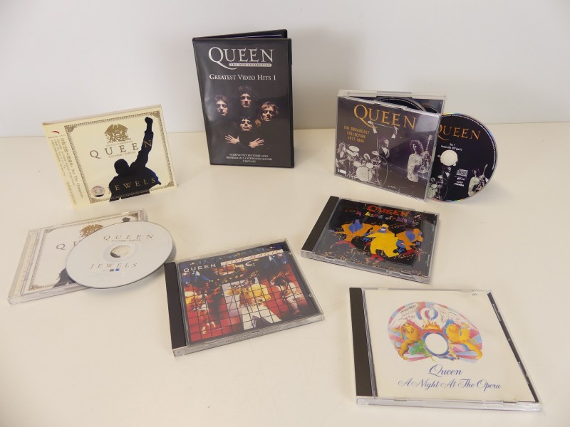 Queen DVD + CD Lot