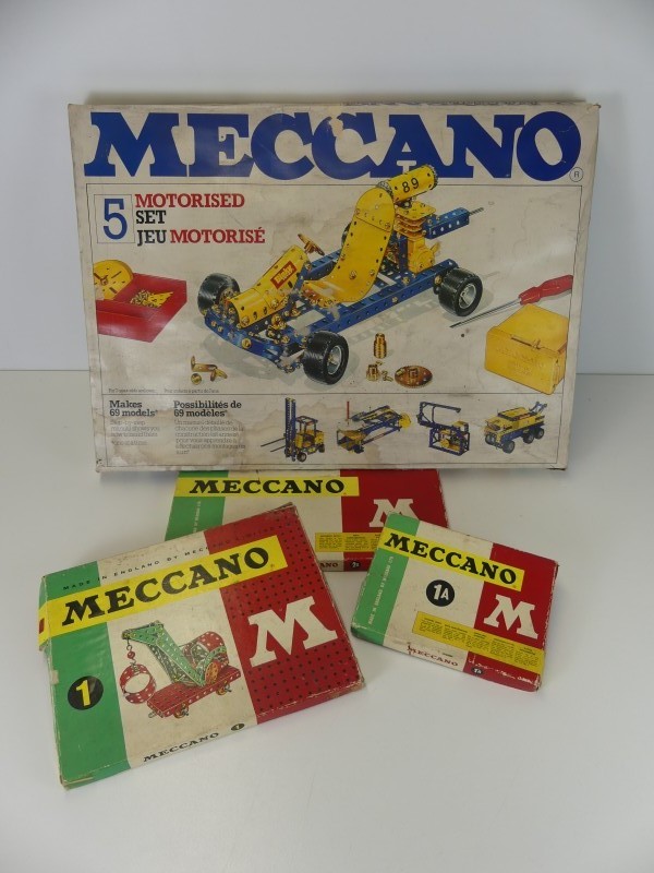 Lot Vintage Meccano