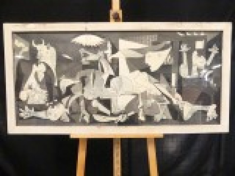 Print 'Picasso's Guernica'