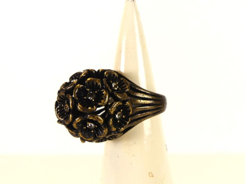 Vintage bronzen ring