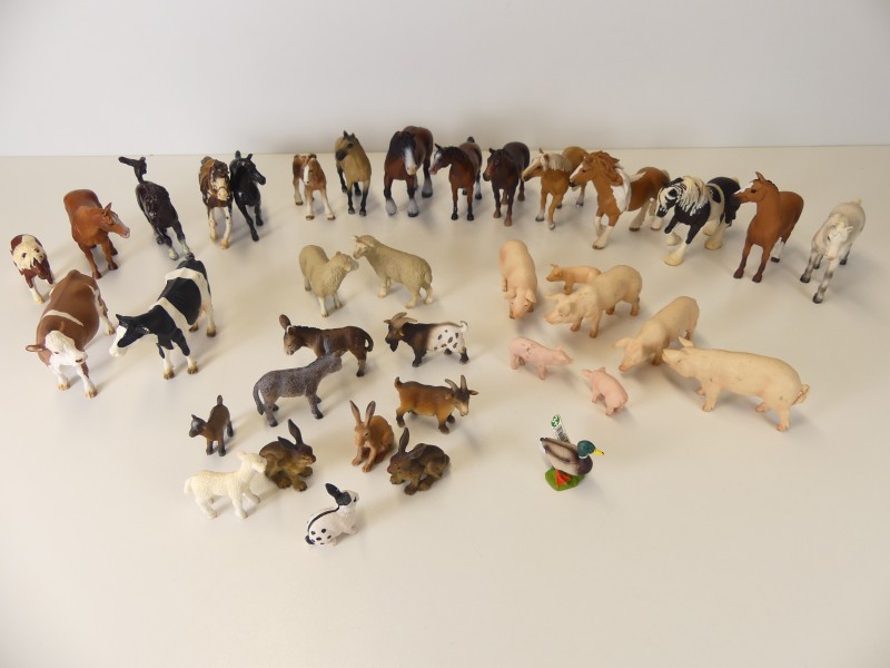 Vintage Schleich Farm World Boerderij dieren