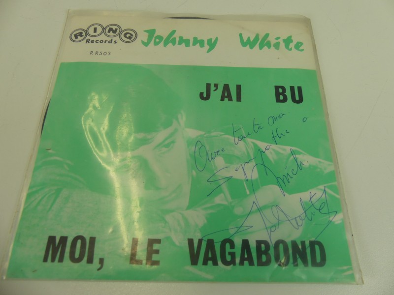 7'' Johnny White – J'ai Bu / Moi, Le Vagabond