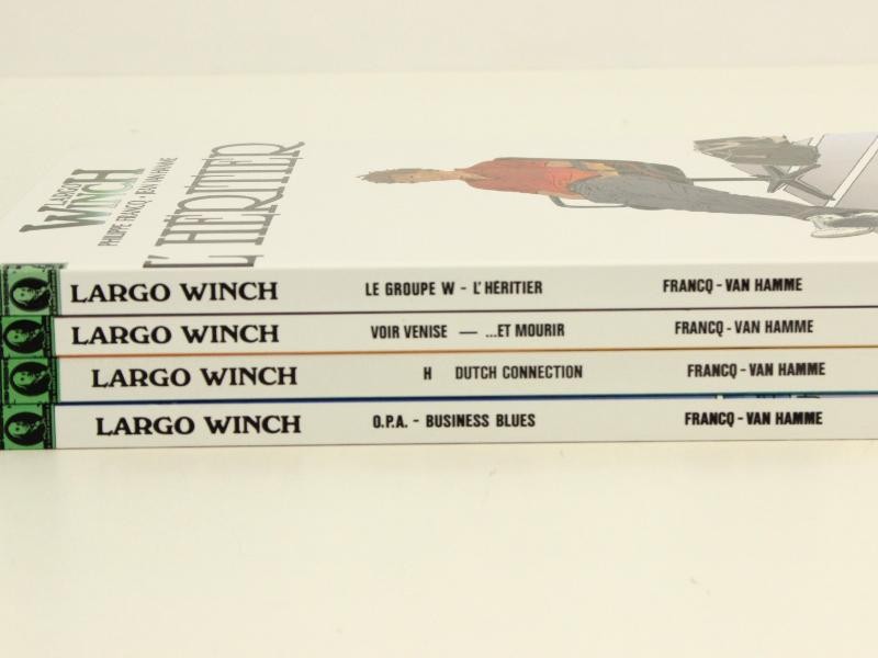 Largo Winch 4 Albums Hardcover - Frans