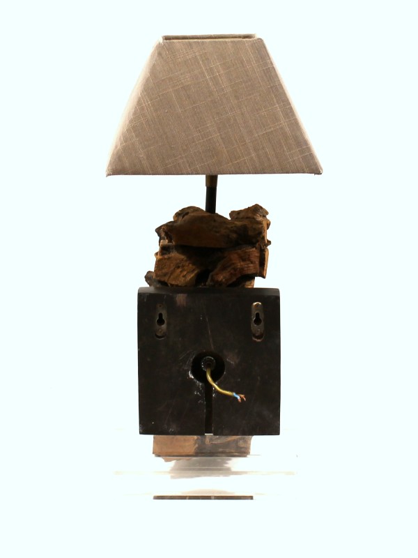 Houten Wandlamp