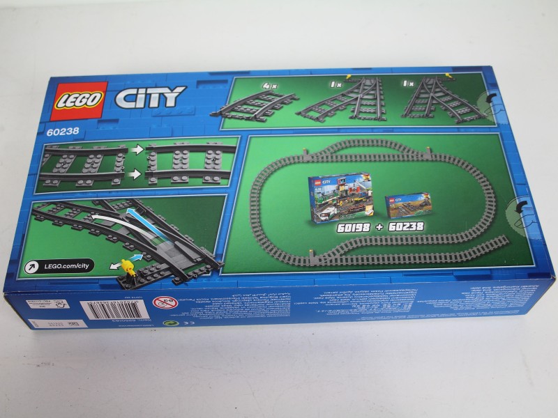 Ongeopende Lego City Treinsporen - 2 sets