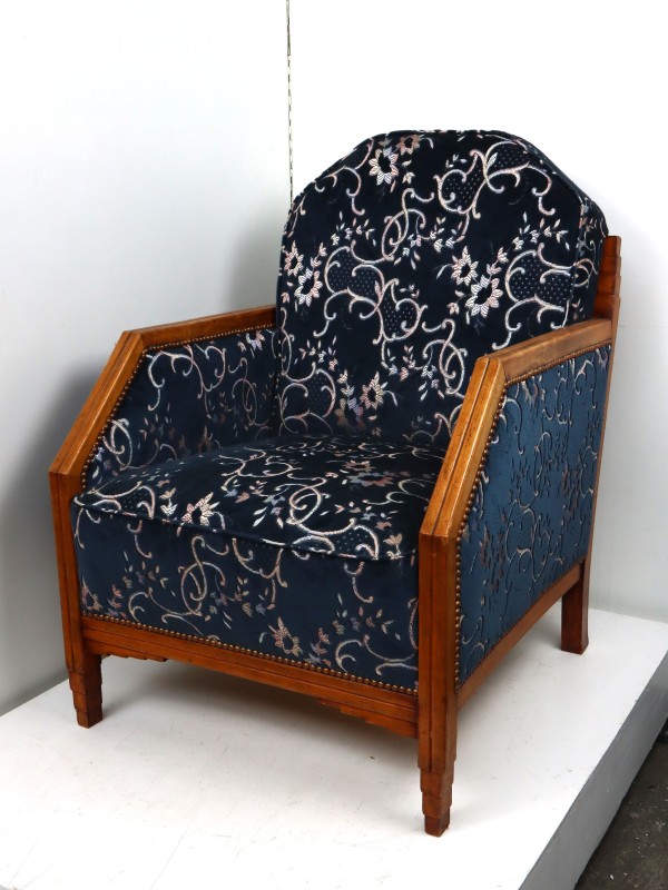 Art nouveau fauteuil