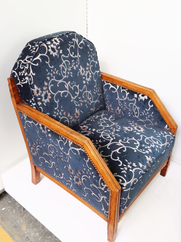 Art nouveau fauteuil