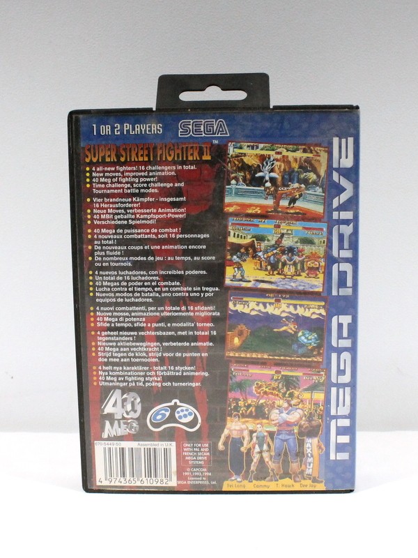 Sega Mega Drive - Super Street Fighter II