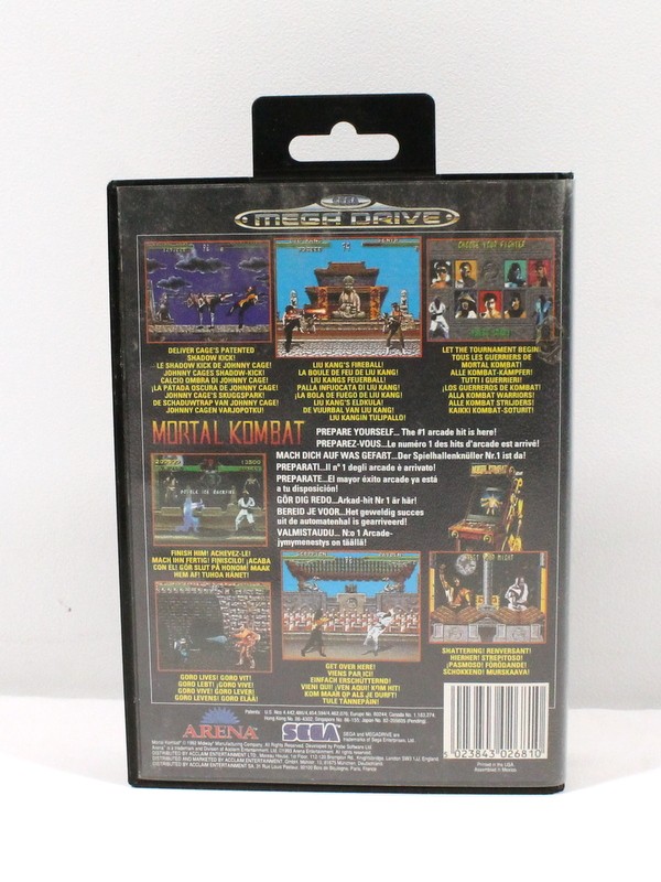 Sega Mega Drive - Mortal Kombat