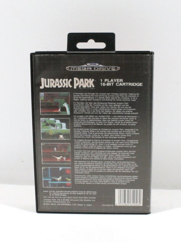 Sega Mega Drive - Jurassic Park