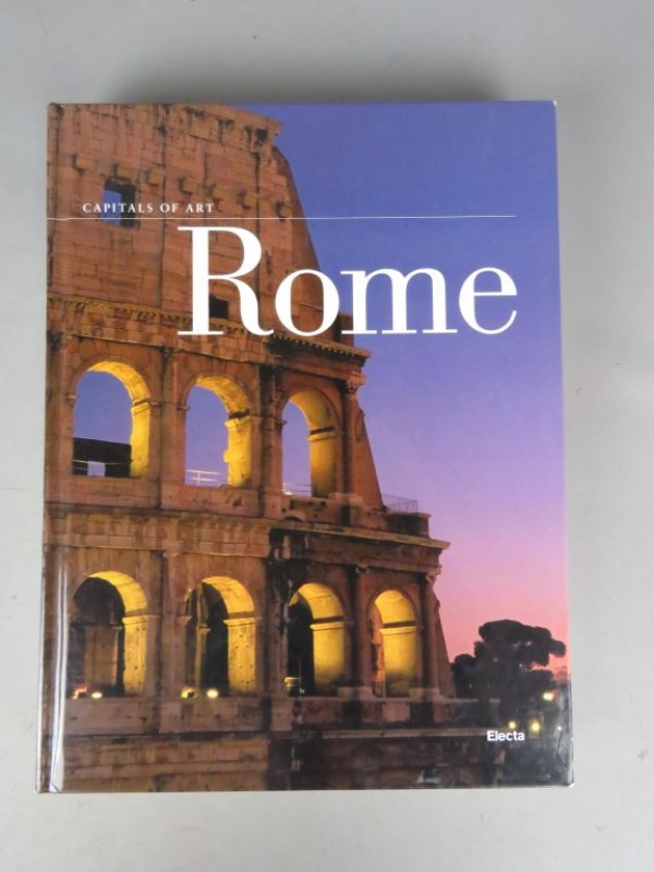 Engelstalige hardcover Capitals of art  "ROME"  2003.