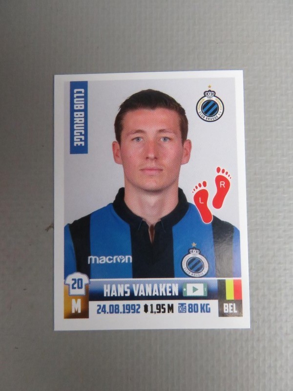 Panini stickers Pro League seizoen 2018-19