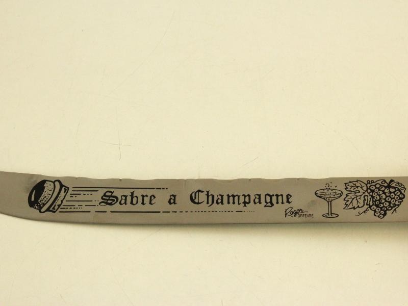 "Roger Orfévre" champagne sabreersabel in houten kist