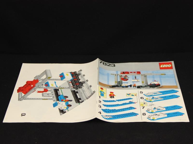 Lego 7823 Container Kraan Depot - 1986