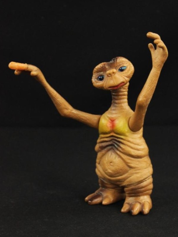 3 vintage E.T. figuurtjes