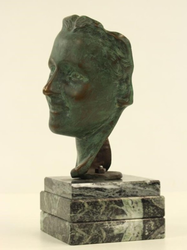 Bronzen buste naar Jean-Baptiste Carpeaux