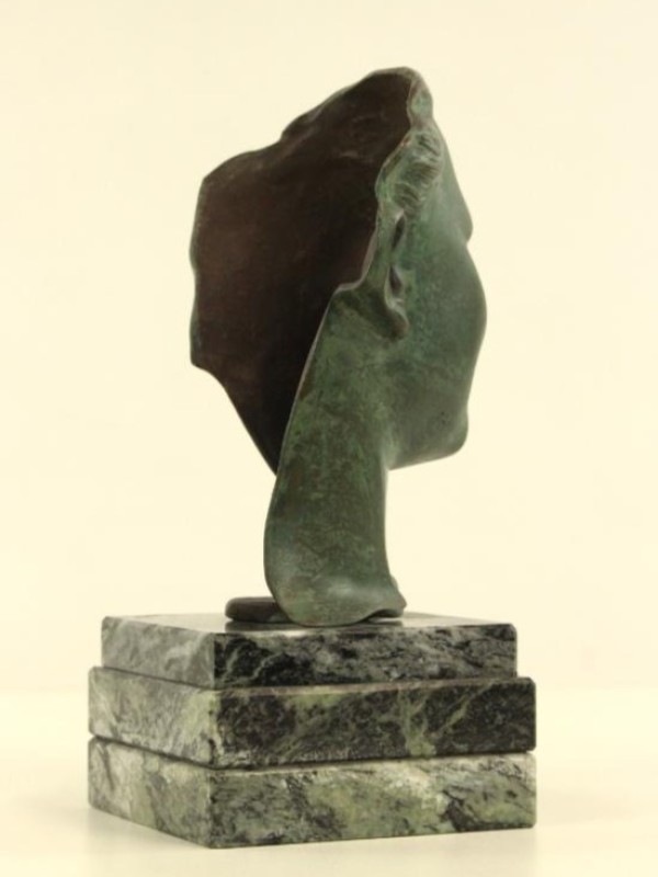 Bronzen buste naar Jean-Baptiste Carpeaux