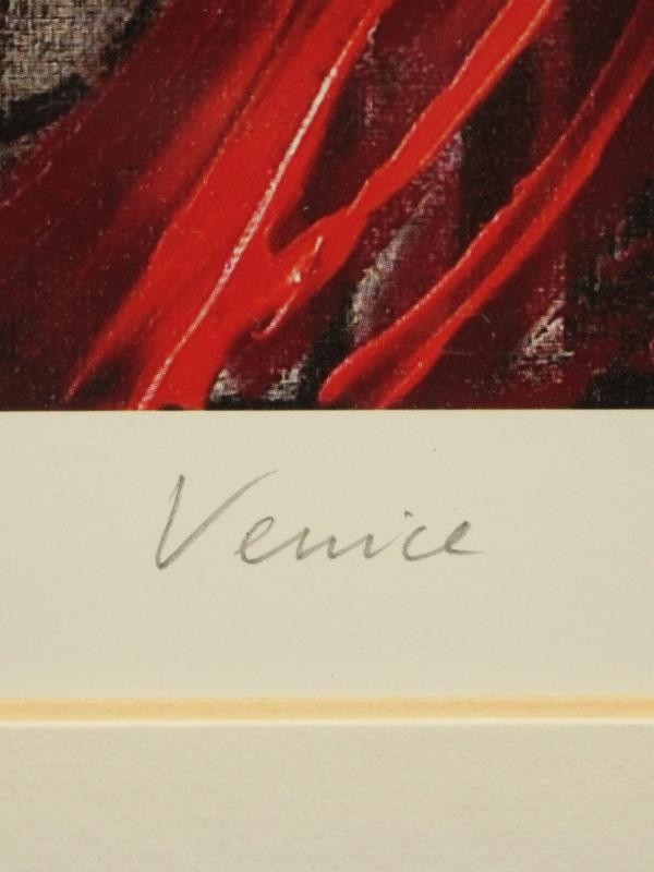 Offset litho 'Venice 58/100' -  Nancy Aillery (°1962)