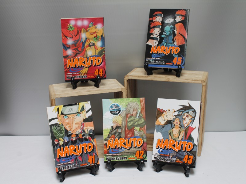 Naruto- Manga- Volume 41 t/m 45 by  Masashi Kishimoto (Art. 918)