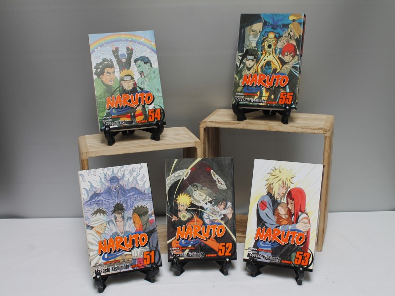 Naruto- Manga- Volume 51 t/m 55 by  Masashi Kishimoto (Art. 920)