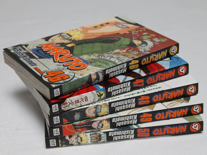 Naruto- Manga- Volume 46 t/m 50 by  Masashi Kishimoto (Art. 919)