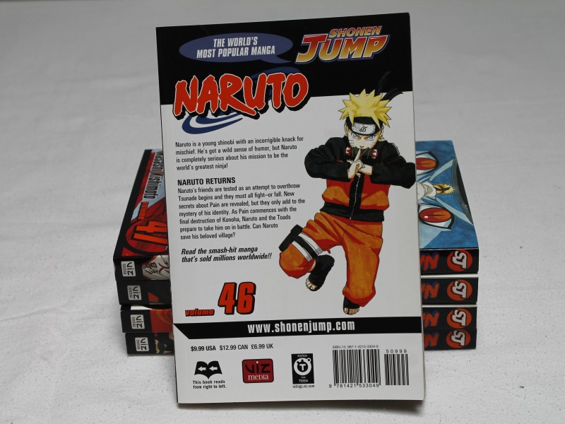 Naruto- Manga- Volume 46 t/m 50 by  Masashi Kishimoto (Art. 919)