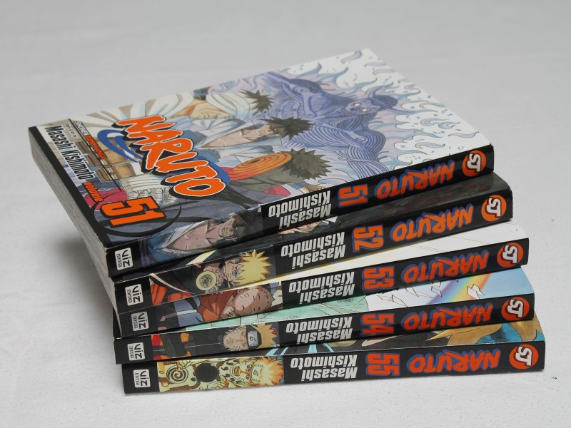 Naruto- Manga- Volume 51 t/m 55 by  Masashi Kishimoto (Art. 920)