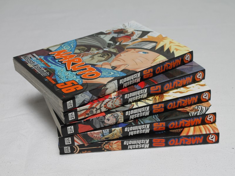 Naruto- Manga- Volume 56 t/m 60 by  Masashi Kishimoto (Art. 921)