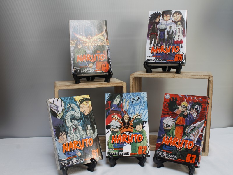 Naruto- Manga- Volume 61 t/m 65 by  Masashi Kishimoto (Art. 929)