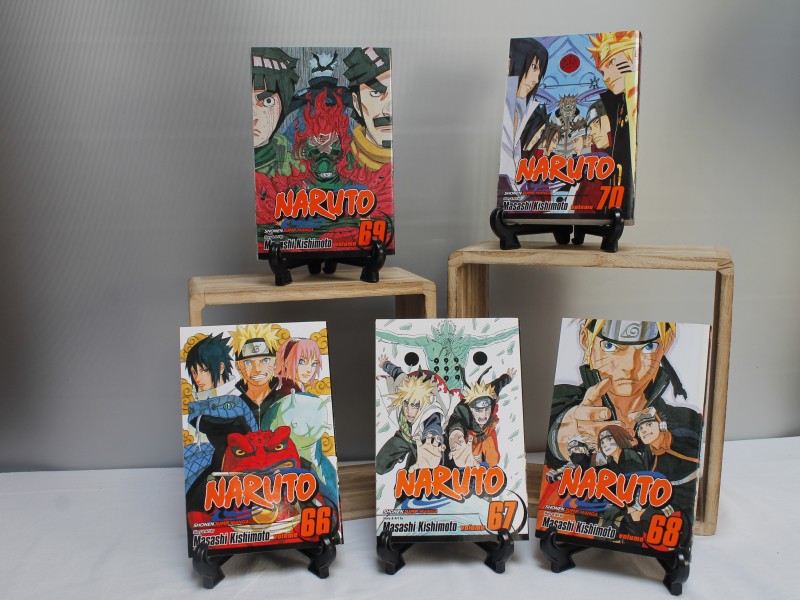 Naruto- Manga- Volume 66 t/m 70 by  Masashi Kishimoto (Art. 930)