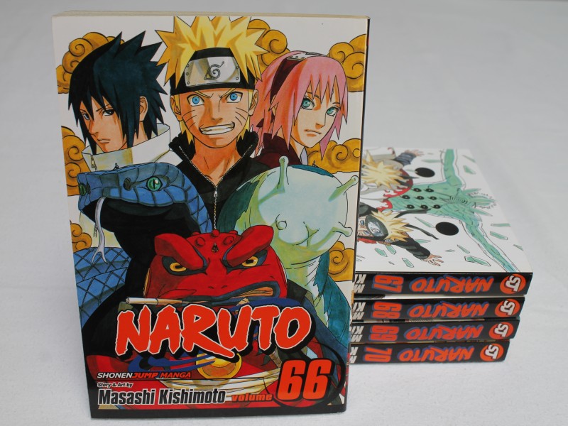 Naruto- Manga- Volume 66 t/m 70 by  Masashi Kishimoto (Art. 930)