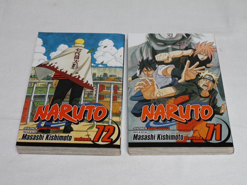 Naruto- Manga- Volume 71 en 72  by  Masashi Kishimoto (Art. 930 A)