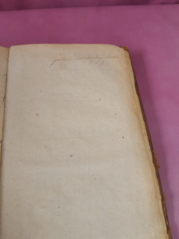 Antiek boek: Nieuwe Fransche Spraek-konst - 1812