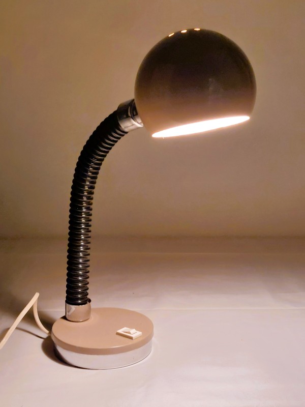 beige bureaulamp Herda