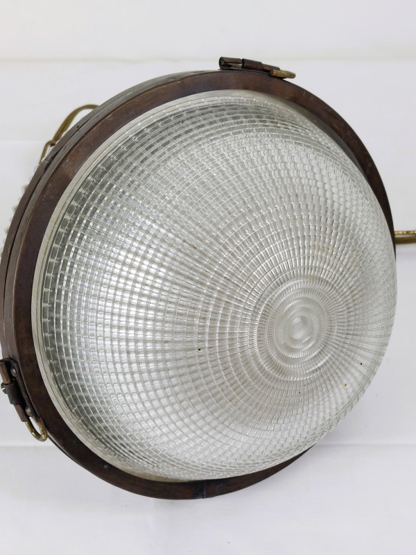 Vintage holophane lamp