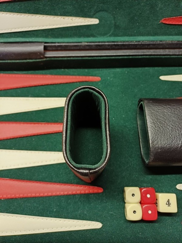 Anne Carlton backgammon set