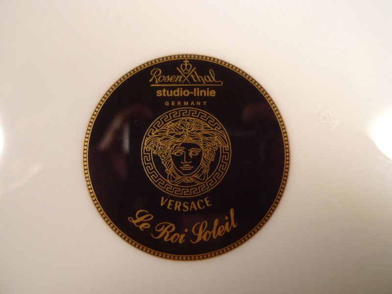 Versace luxury  plate