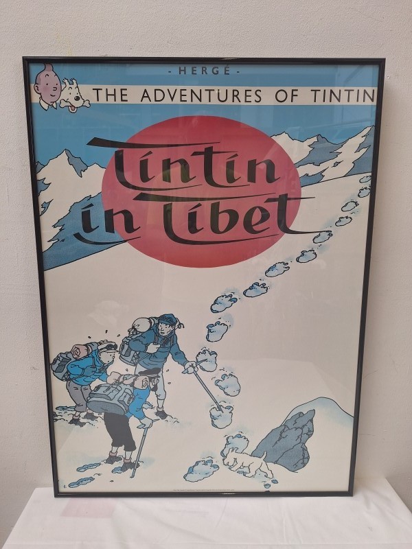 Poster Tintin in Tibet