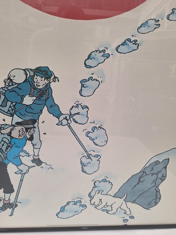 Poster Tintin in Tibet