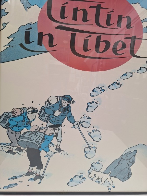 Poster Tintin in Tibet