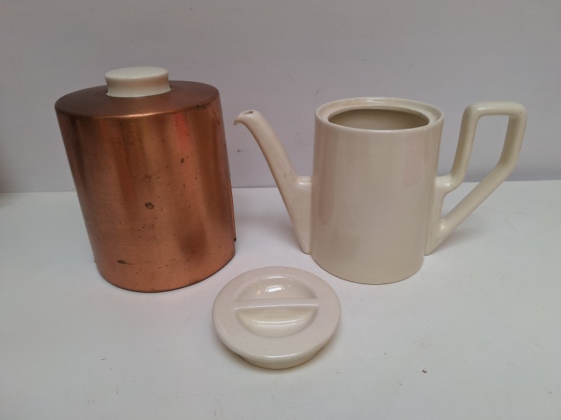 4-delig Art Deco koffieservies