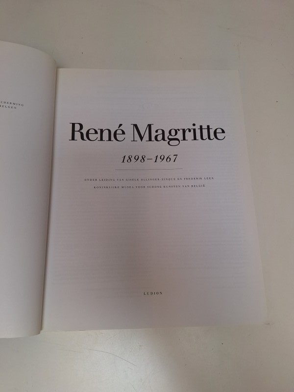 Boek: Magritte - Catalogus van de tentoonstelling