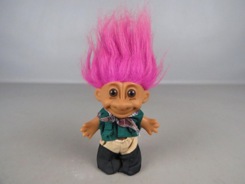 Troll figuur roos haar